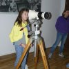 Uczniowie klasy II d na wystawie i warsztatach ,, Od lunety Galileusza do teleskopów kosmicznych”
